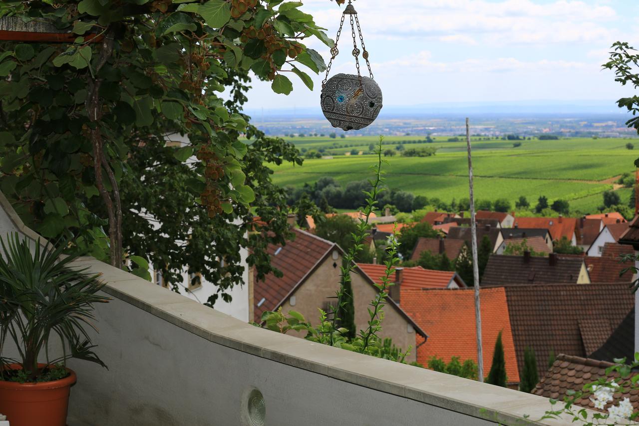 Hotel Pension Weinberg mit Landhaus Nizza Gleisweiler Exterior foto